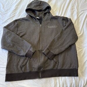 The Wizarding World of Harry Potter Hogwarts Railways Charcoal Zip-Up Hoodie